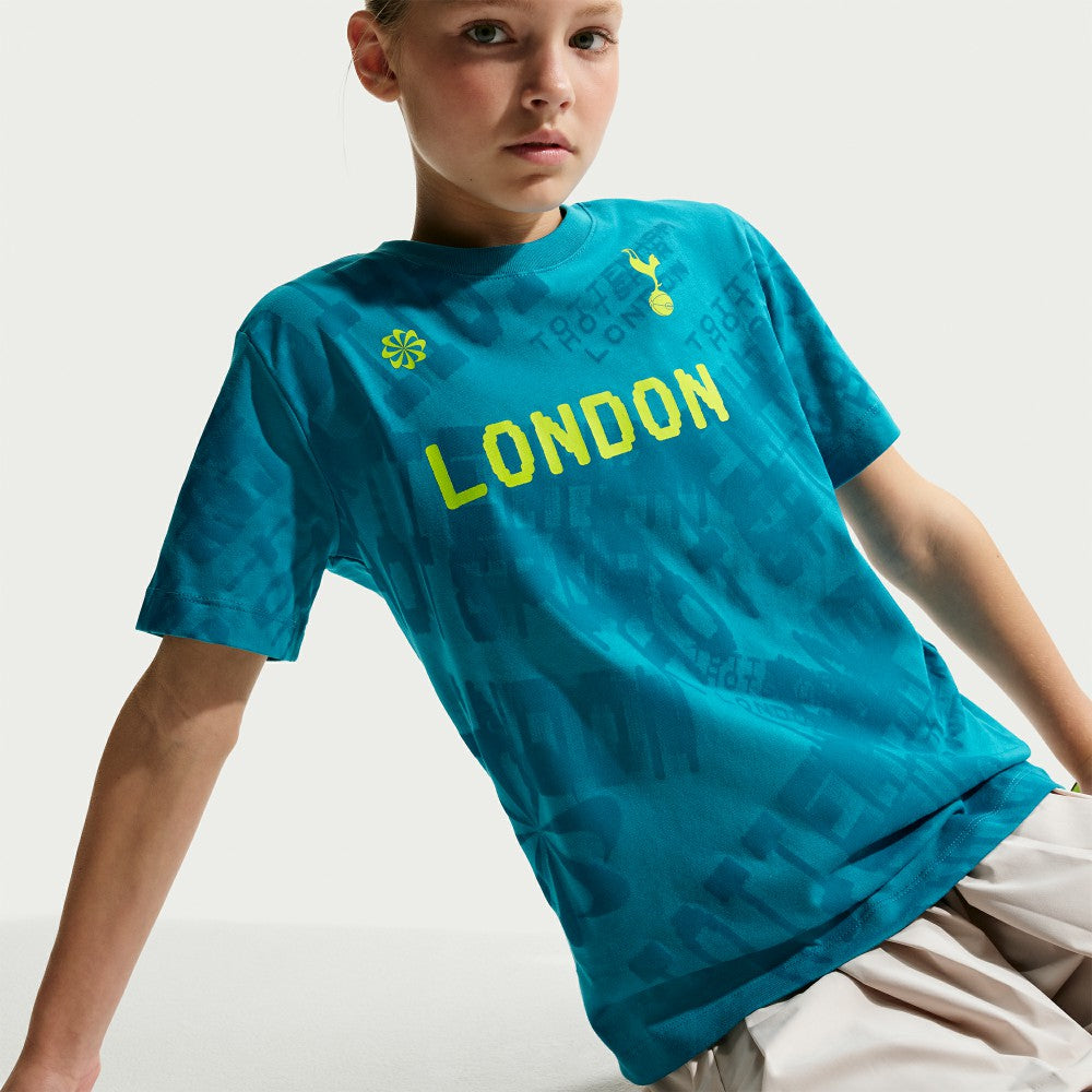 Tottenham Hotspur Youth 2025/26 London T-Shirt Blue - Nike sale