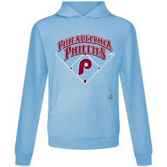 Philadelphia Phillies Levelwear Phantastic Relay Pullover Hoodie - Light Blue - MLB Lifestyle