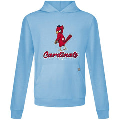 St. Louis Cardinals Levelwear Seeing Red Relay Pullover Hoodie - Light Blue - MLB Lifestyle