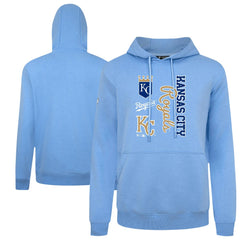 Kansas City Royals Levelwear Crown Podium Pullover Hoodie - Light Blue - MLB on Sale