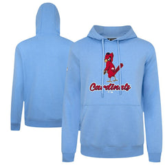 St. Louis Cardinals Levelwear Seeing Red Podium Pullover Hoodie - Light Blue - MLB Discount