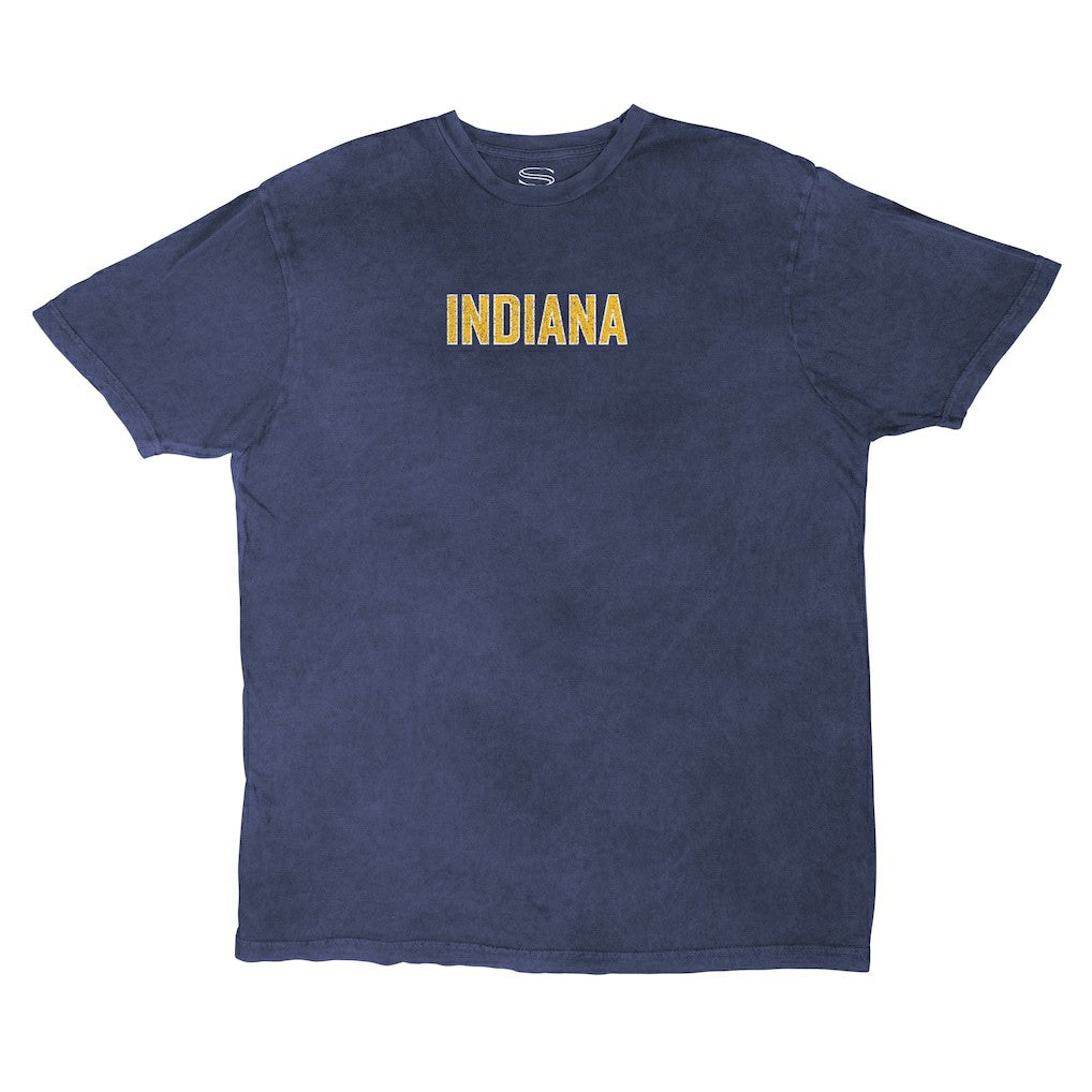 Indiana Pacers Stadium Essentials Unisex Oversized Vintage Wash T-Shirt Denim
