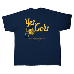 Indiana Pacers Stadium Essentials Unisex Urban T-Shirt Navy