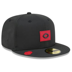 Cincinnati Reds New Era 2026 Clubhouse 59FIFTY Fitted Hat - Black - New Era Online