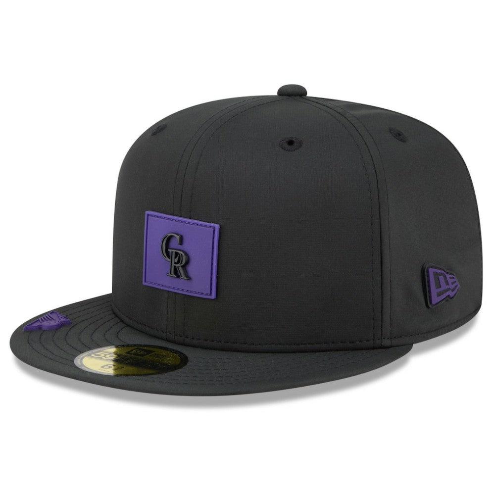 Colorado Rockies New Era 2026 Clubhouse 59FIFTY Fitted Hat - Black - New Era Sale