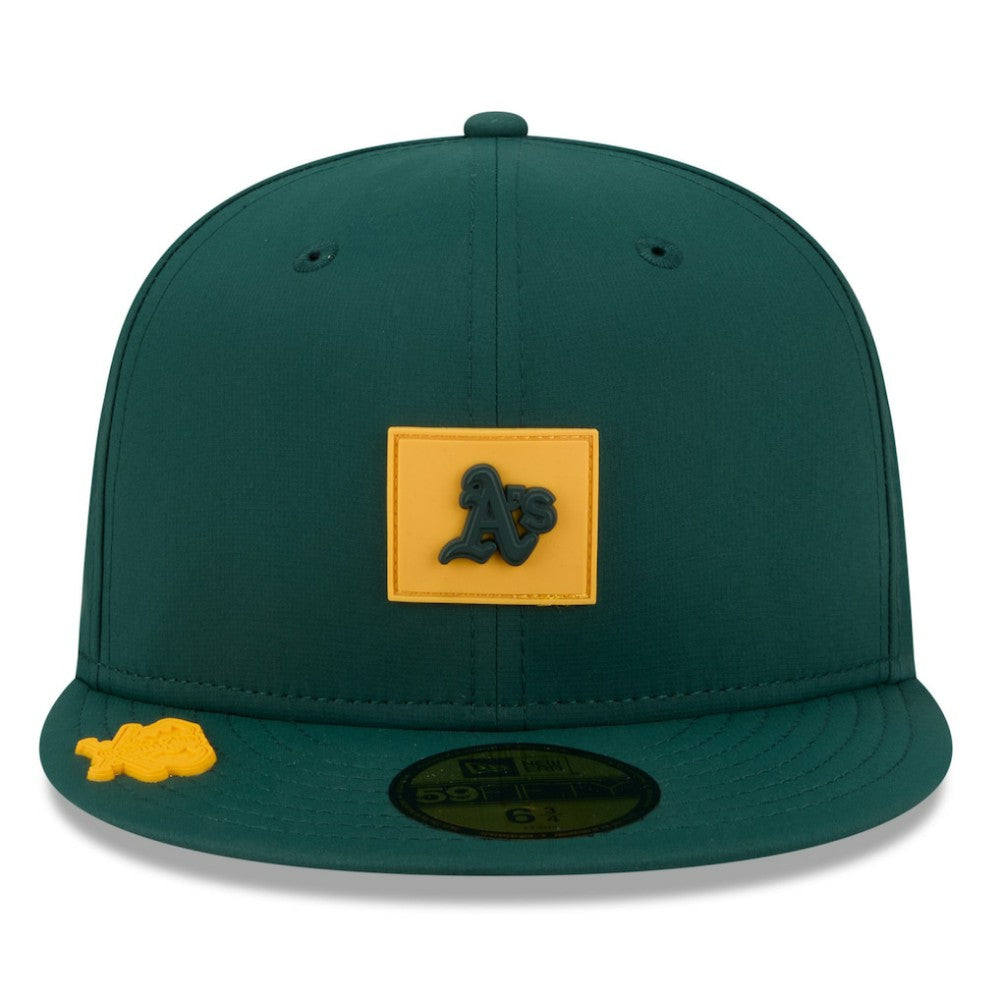 Athletics New Era 2026 Clubhouse 59FIFTY Fitted Hat - Green - New Era Lifestyle