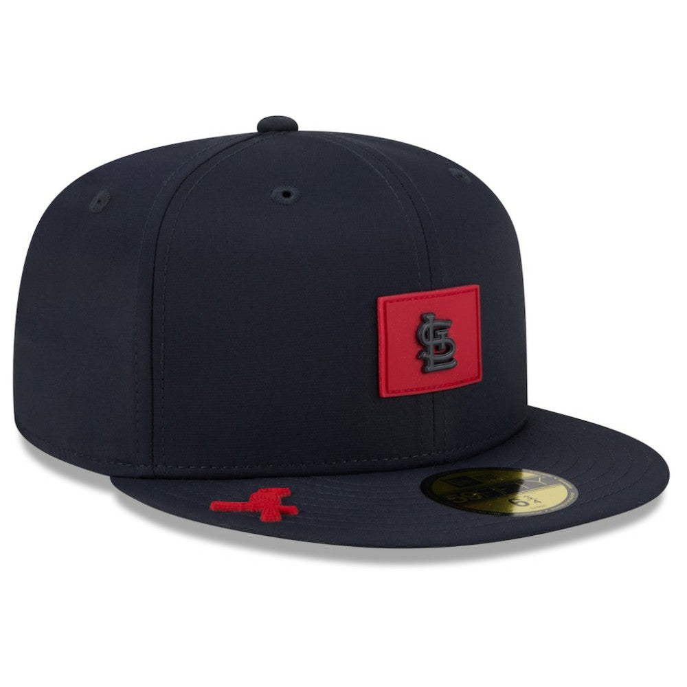 St. Louis Cardinals New Era 2026 Clubhouse 59FIFTY Fitted Hat - Navy - New Era Lifestyle
