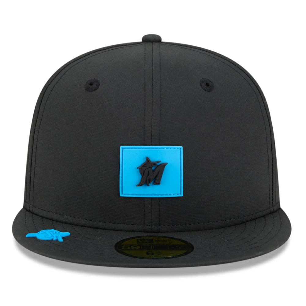 Miami Marlins New Era 2026 Clubhouse 59FIFTY Fitted Hat - Black - New Era Sale
