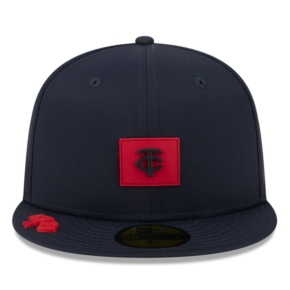 Minnesota Twins New Era 2026 Clubhouse 59FIFTY Fitted Hat - Navy - New Era Online