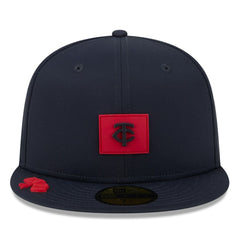 Minnesota Twins New Era 2026 Clubhouse 59FIFTY Fitted Hat - Navy - New Era Online