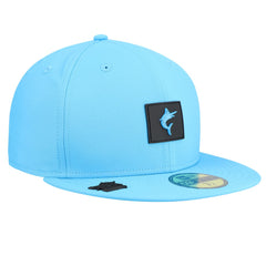 Miami Marlins New Era 2026 Clubhouse Alternate 59FIFTY Fitted Hat - Blue - New Era Online