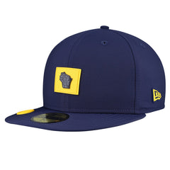 Milwaukee Brewers New Era 2026 Clubhouse Alternate 59FIFTY Fitted Hat - Navy - New Era on Sale