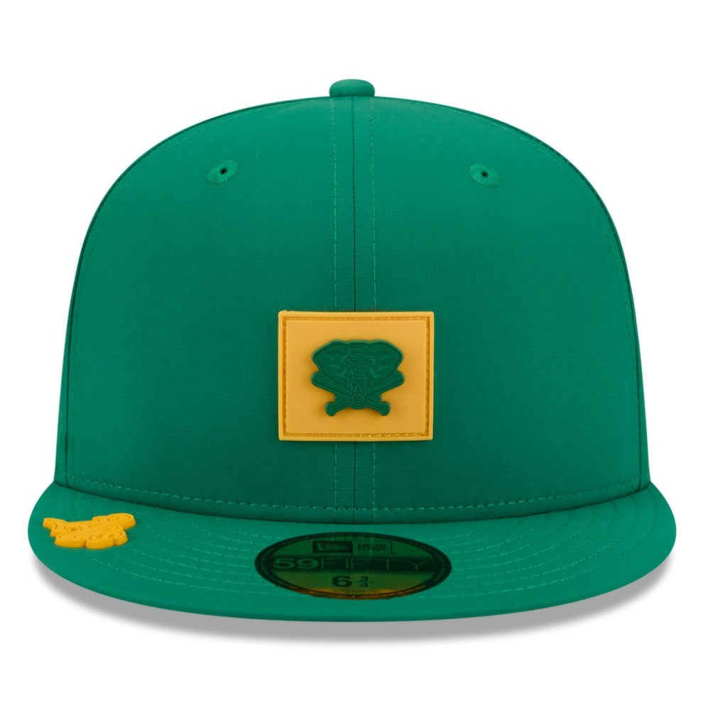 Athletics New Era 2026 Clubhouse Alternate 59FIFTY Fitted Hat - Green - New Era Online