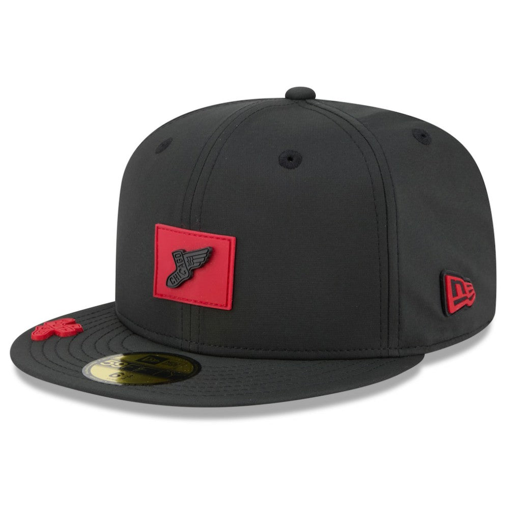 Chicago White Sox New Era 2026 Clubhouse Alternate 59FIFTY Fitted Hat - Black - New Era Lifestyle