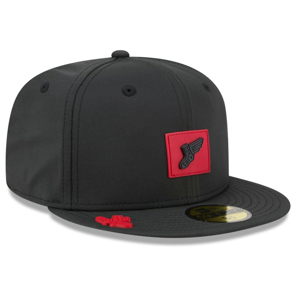 Chicago White Sox New Era 2026 Clubhouse Alternate 59FIFTY Fitted Hat - Black - New Era Lifestyle