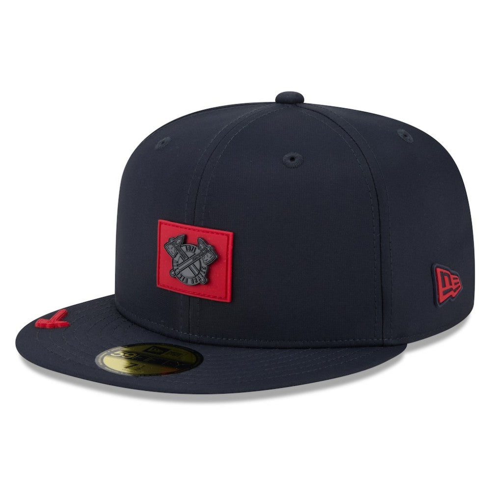 Atlanta Braves New Era 2026 Clubhouse Alternate 59FIFTY Fitted Hat - Navy - New Era Discount