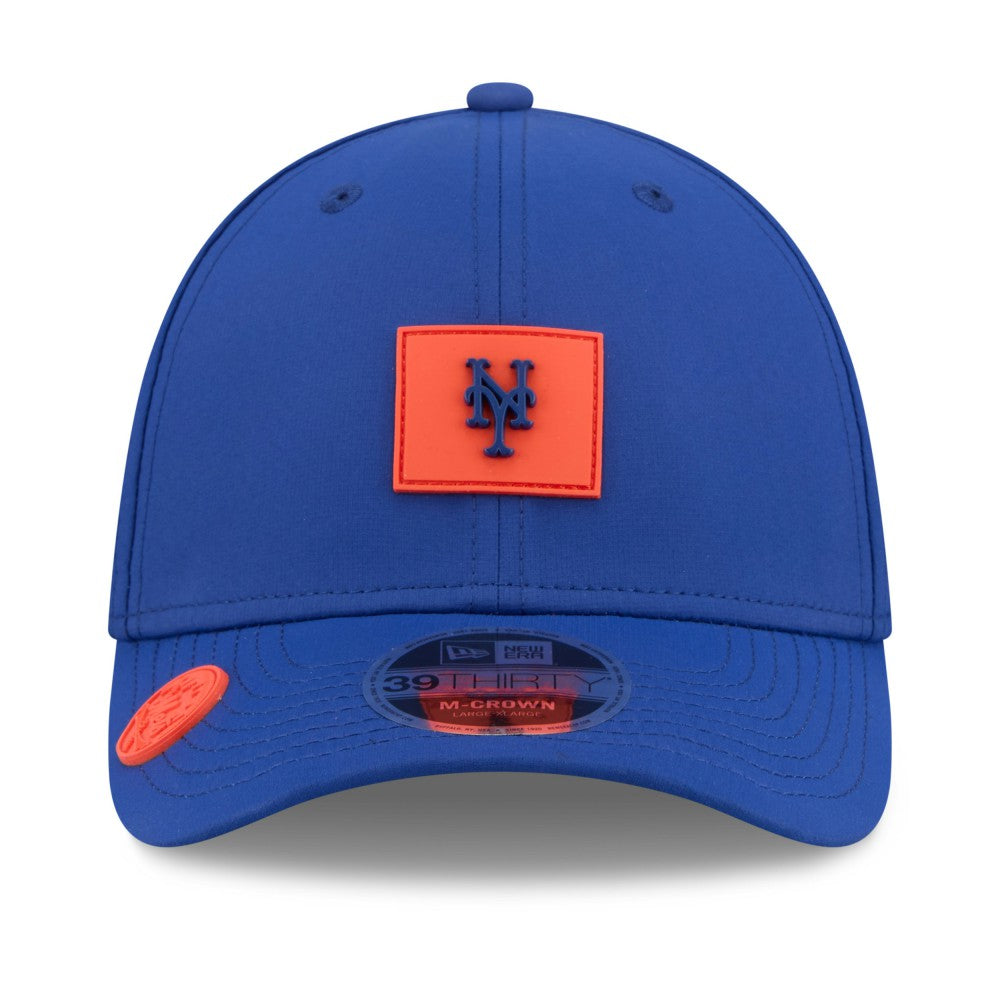 New York Mets New Era 2026 Clubhouse M-Crown 39THIRTY Flex Hat - Royal - New Era Sale