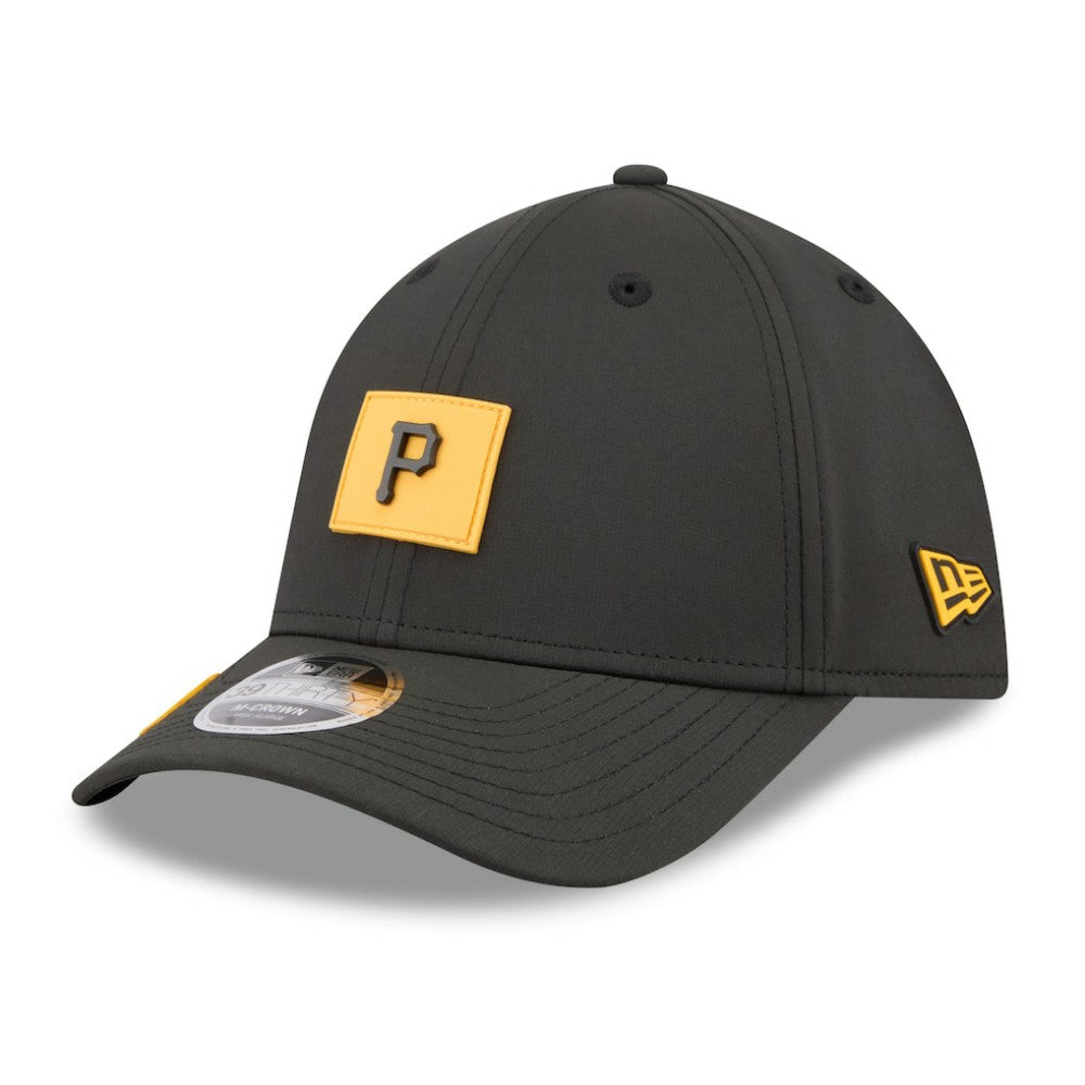 Pittsburgh Pirates New Era 2026 Clubhouse M-Crown 39THIRTY Flex Hat - Black - New Era Online