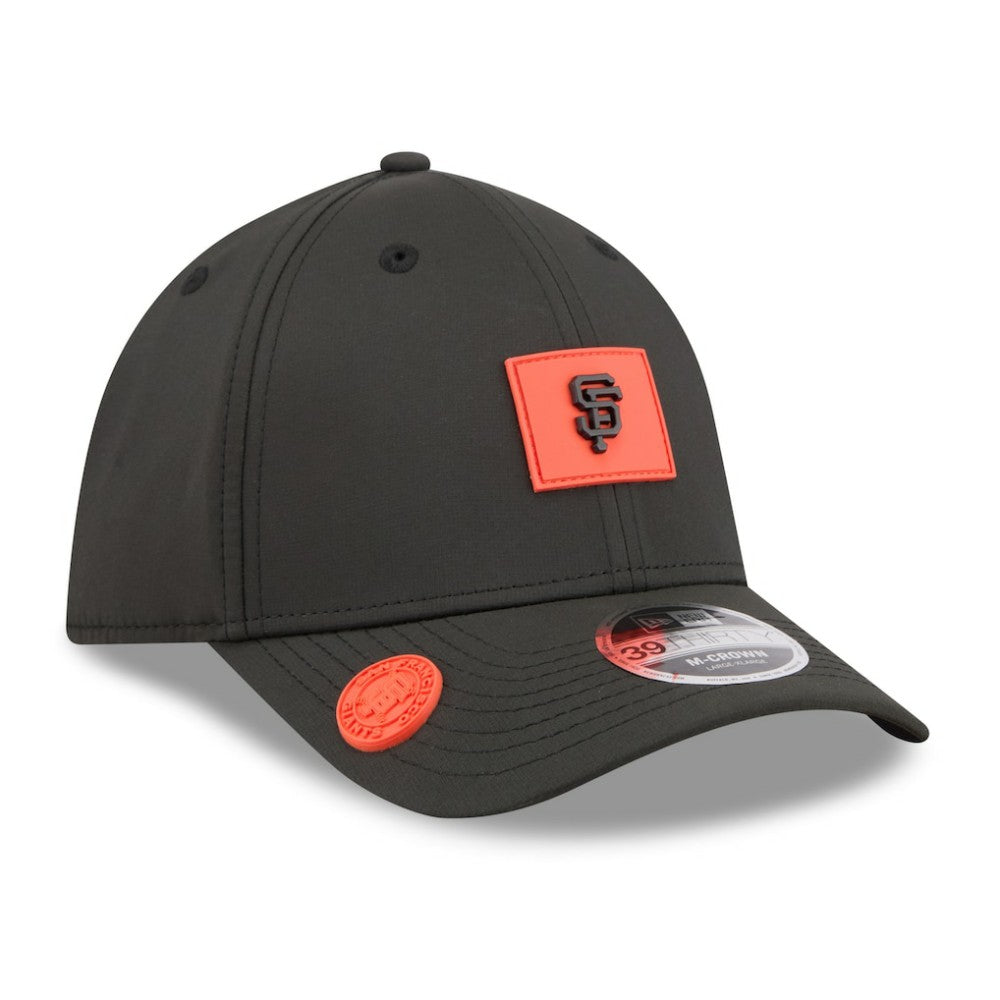 San Francisco Giants New Era 2026 Clubhouse M-Crown 39THIRTY Flex Hat - Black - New Era Discount