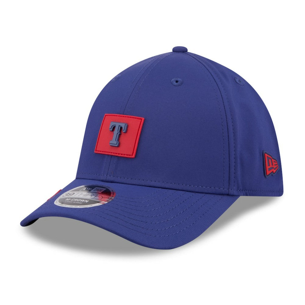 Texas Rangers New Era 2026 Clubhouse M-Crown 39THIRTY Flex Hat - Royal - New Era Online