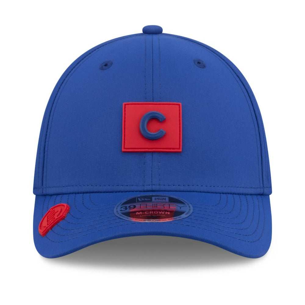 Chicago Cubs New Era 2026 Clubhouse M-Crown 39THIRTY Flex Hat - Royal - New Era Online