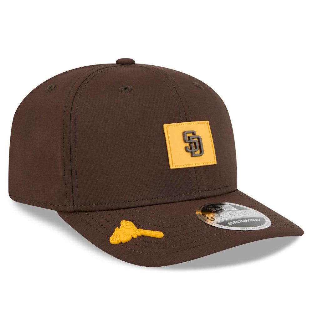 San Diego Padres New Era 2026 Clubhouse 9SEVENTY Adjustable Hat - Brown - New Era Sale