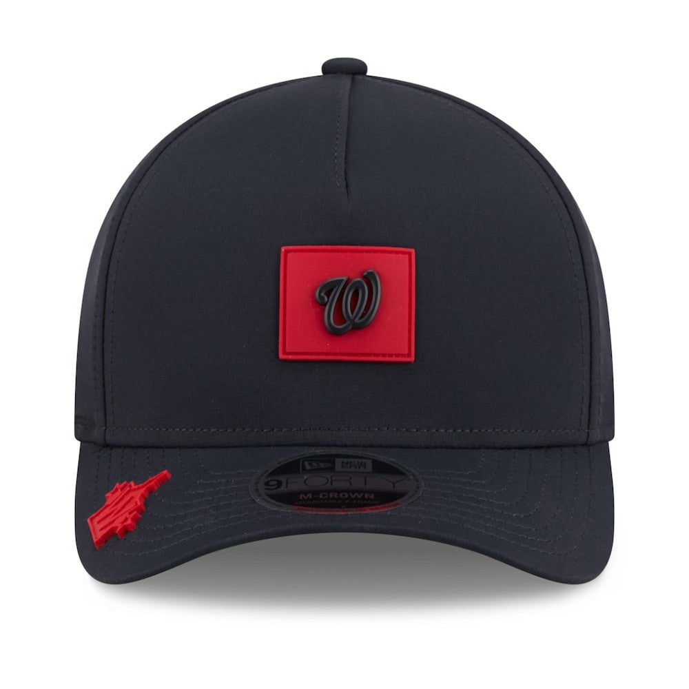 Washington Nationals New Era 2026 Clubhouse 9FORTY A-Frame Adjustable Hat - Navy - New Era on Sale