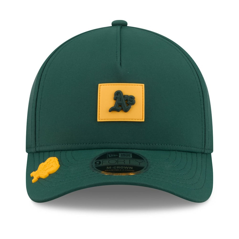 Athletics New Era 2026 Clubhouse 9FORTY A-Frame Adjustable Hat - Green - New Era Online