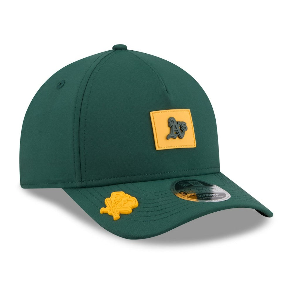 Athletics New Era 2026 Clubhouse 9FORTY A-Frame Adjustable Hat - Green - New Era Online
