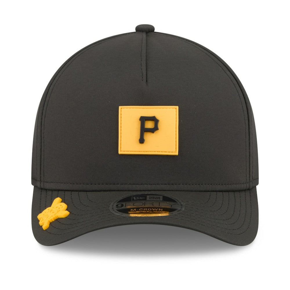 Pittsburgh Pirates New Era 2026 Clubhouse 9FORTY A-Frame Adjustable Hat - Black - New Era Online