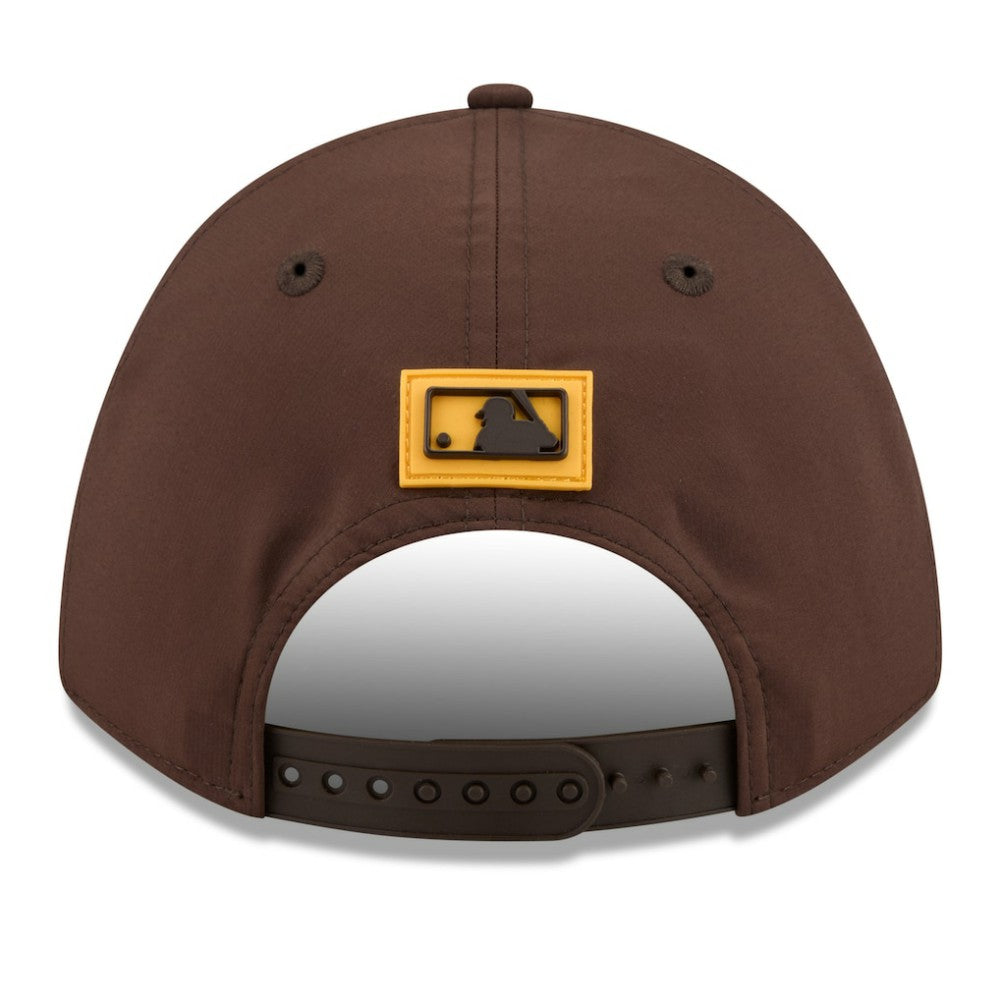 San Diego Padres New Era 2026 Clubhouse 9FORTY A-Frame Adjustable Hat - Brown - New Era Discount