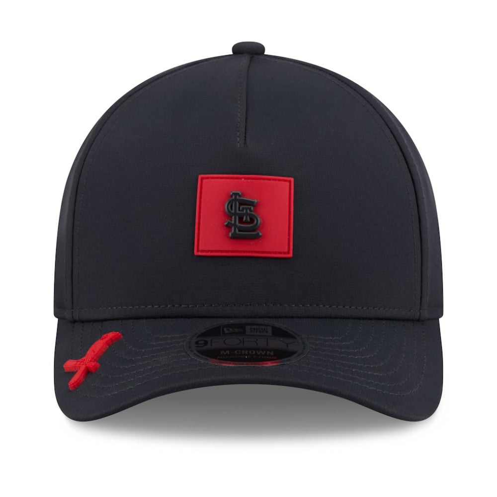 St. Louis Cardinals New Era 2026 Clubhouse 9FORTY A-Frame Adjustable Hat - Navy - New Era Lifestyle