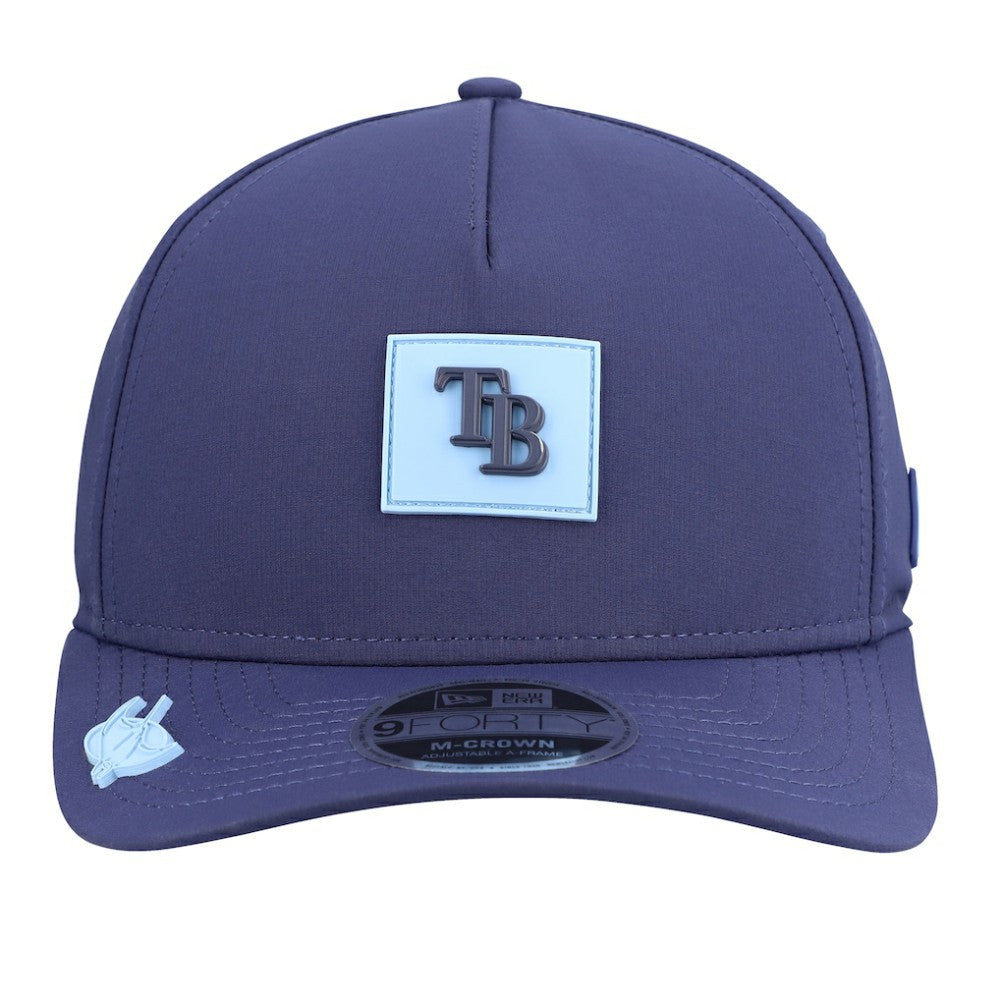 Tampa Bay Rays New Era 2026 Clubhouse 9FORTY A-Frame Adjustable Hat - Navy - New Era Lifestyle