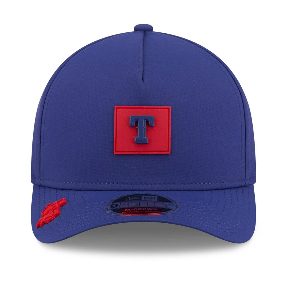 Texas Rangers New Era 2026 Clubhouse 9FORTY A-Frame Adjustable Hat - Royal - New Era Lifestyle
