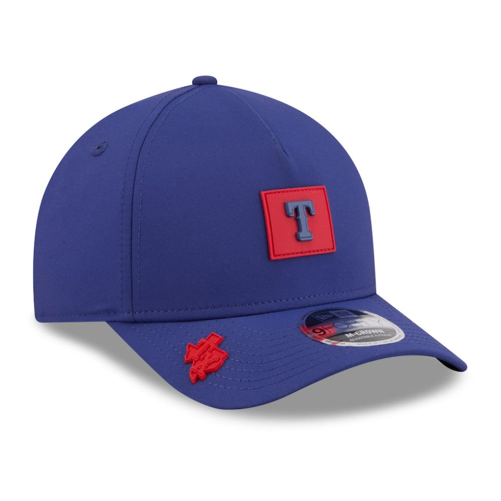 Texas Rangers New Era 2026 Clubhouse 9FORTY A-Frame Adjustable Hat - Royal - New Era Lifestyle