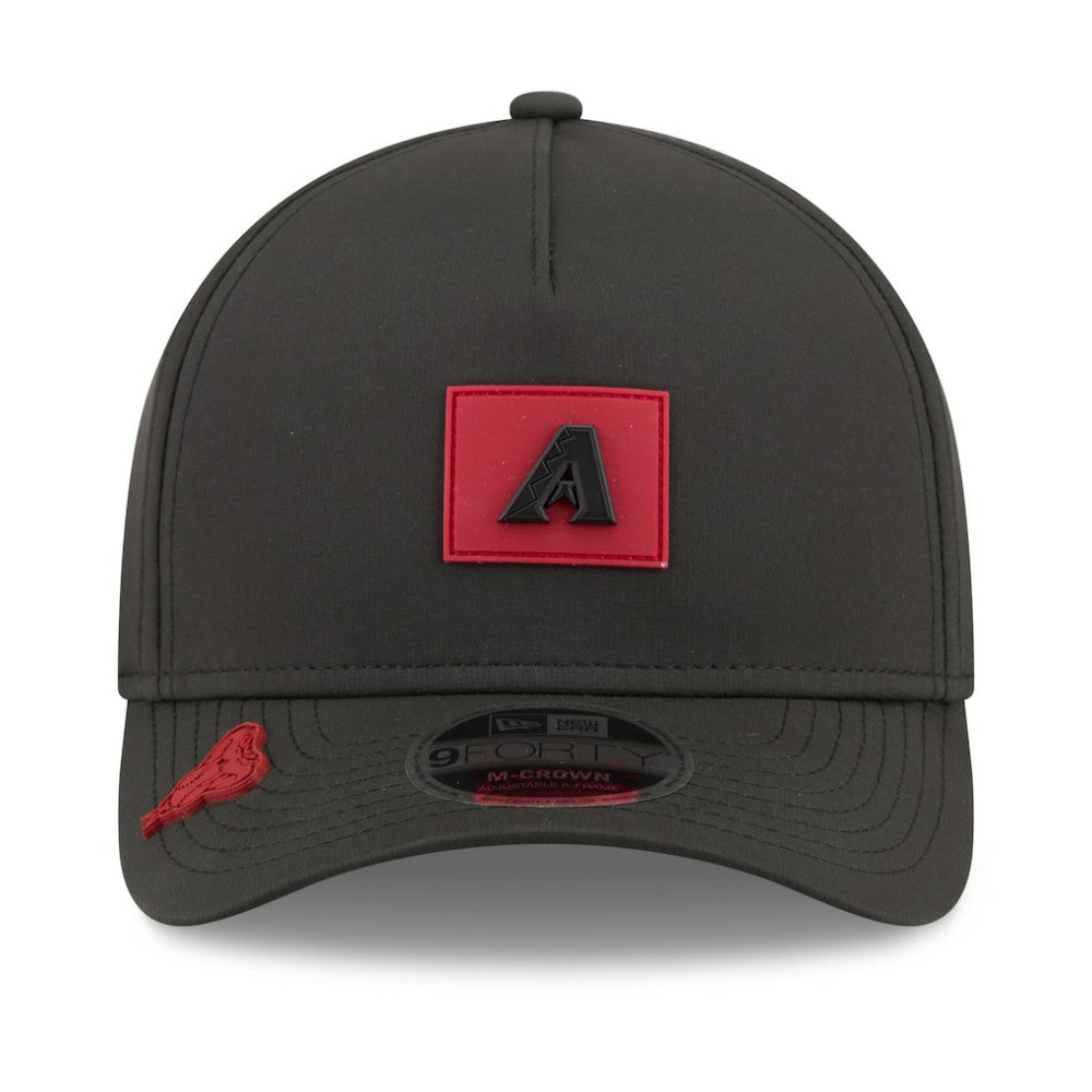 Arizona Diamondbacks New Era 2026 Clubhouse 9FORTY A-Frame Adjustable Hat - Black - New Era Online