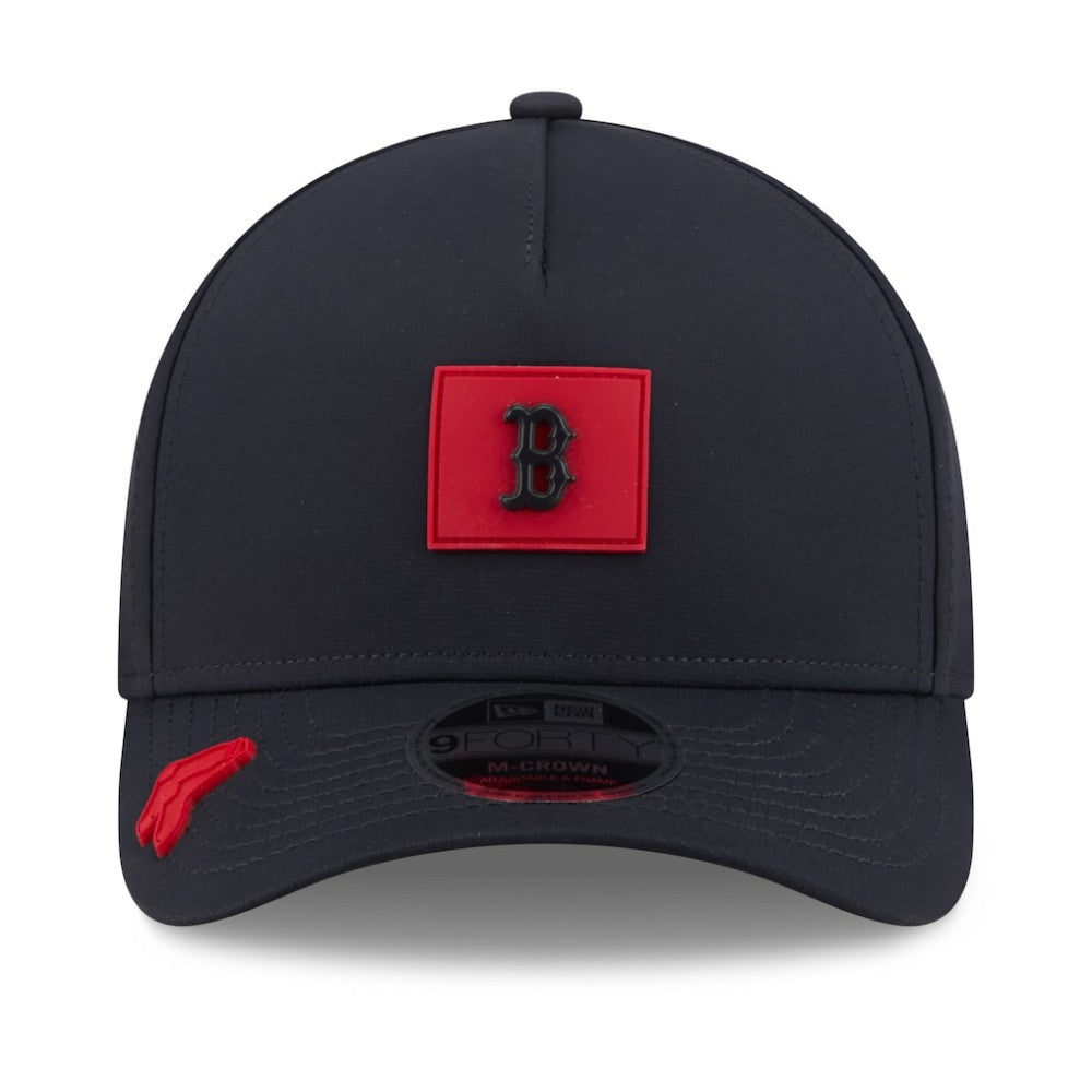 Boston Red Sox New Era 2026 Clubhouse 9FORTY A-Frame Adjustable Hat - Navy - New Era Lifestyle