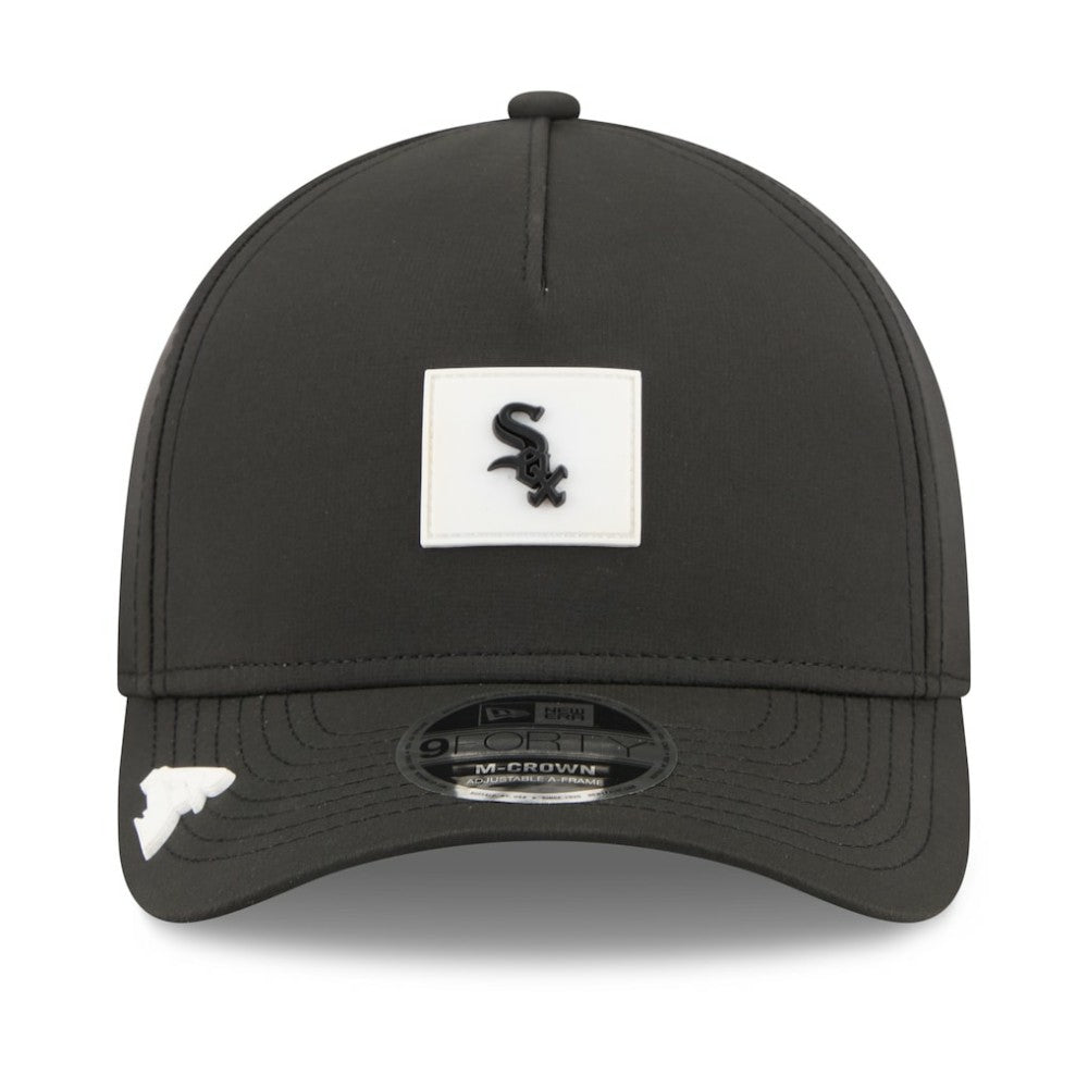 Chicago White Sox New Era 2026 Clubhouse 9FORTY A-Frame Adjustable Hat - Black - New Era Discount