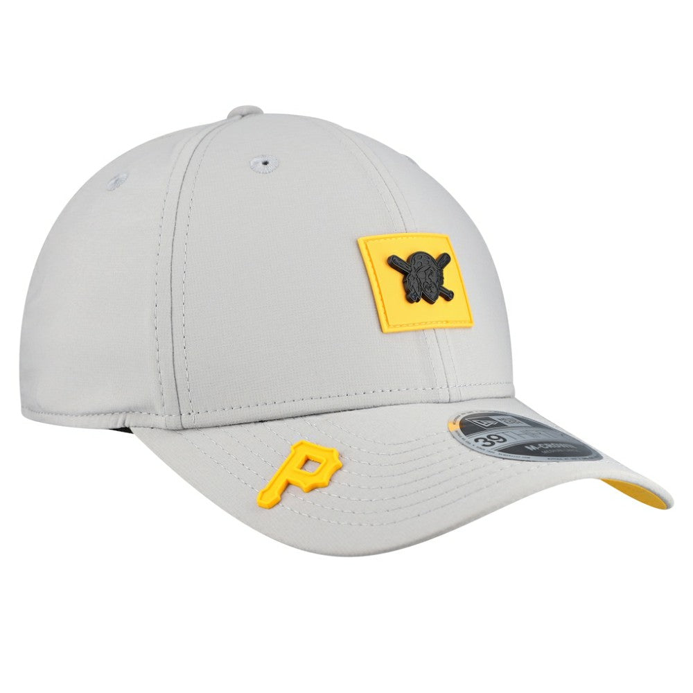 Pittsburgh Pirates New Era 2026 Clubhouse Alternate 39THIRTY Flex Hat - Gray - New Era Online