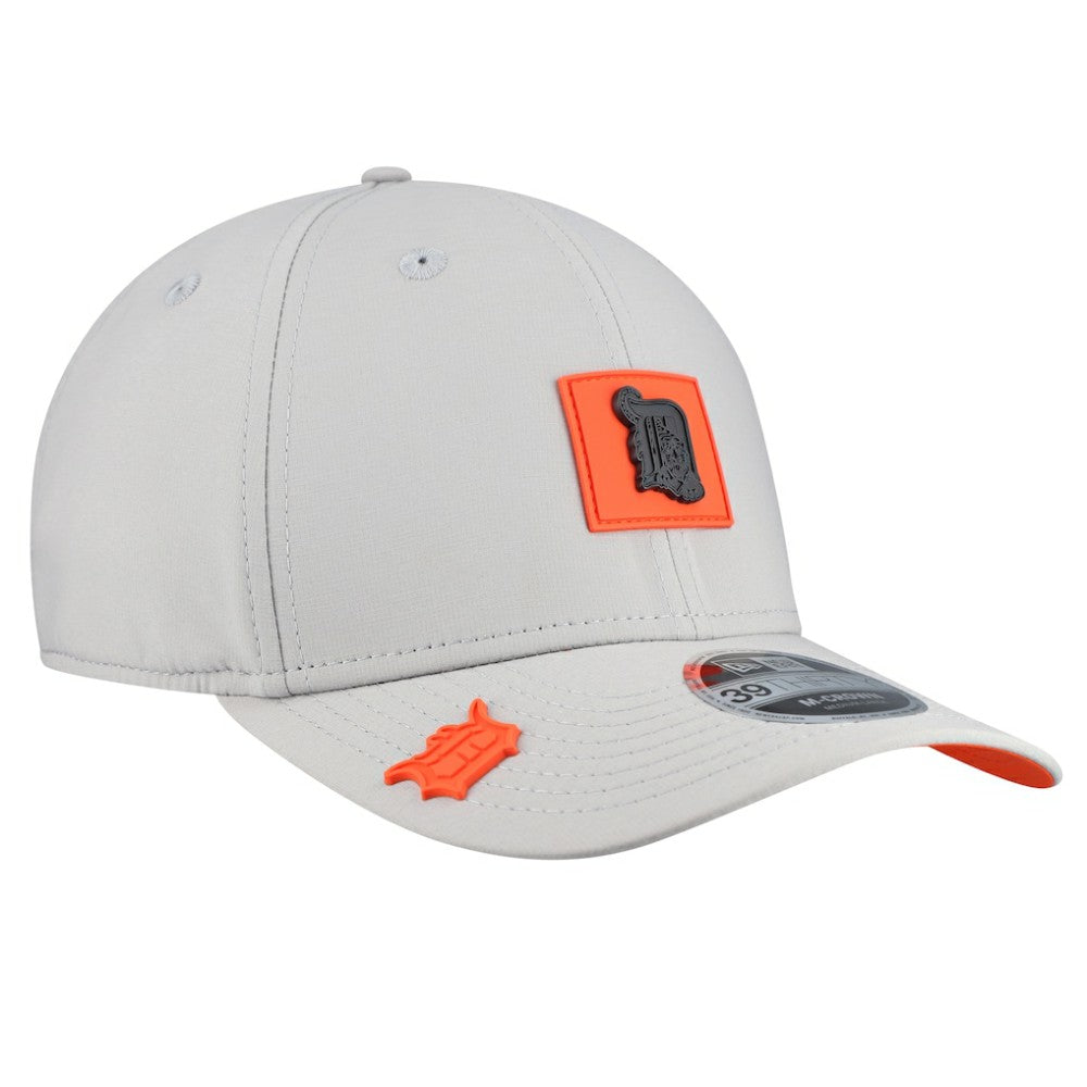 Detroit Tigers New Era 2026 Clubhouse Alternate 39THIRTY Flex Hat - Gray - New Era Online
