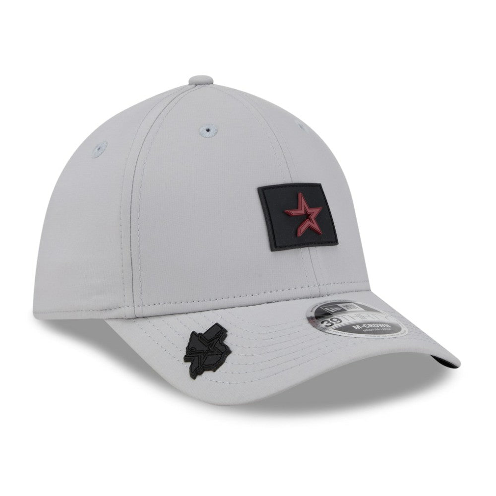 Houston Astros New Era 2026 Clubhouse Alternate 39THIRTY Flex Hat - Gray - New Era Lifestyle