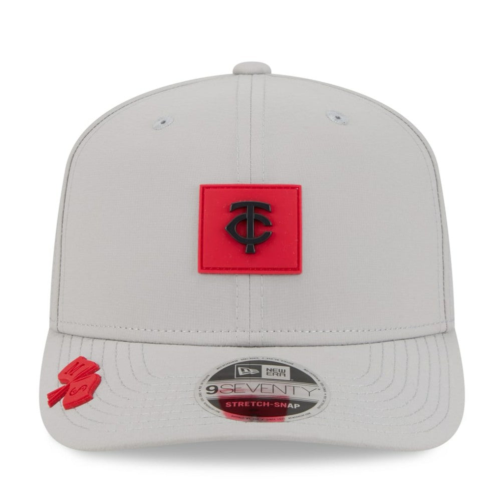 Minnesota Twins New Era 2026 Clubhouse 9SEVENTY Adjustable Hat - Gray - New Era Online