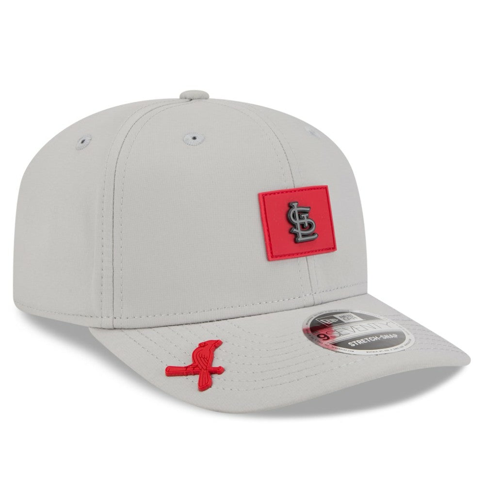 St. Louis Cardinals New Era 2026 Clubhouse 9SEVENTY Adjustable Hat - Gray - New Era Discount