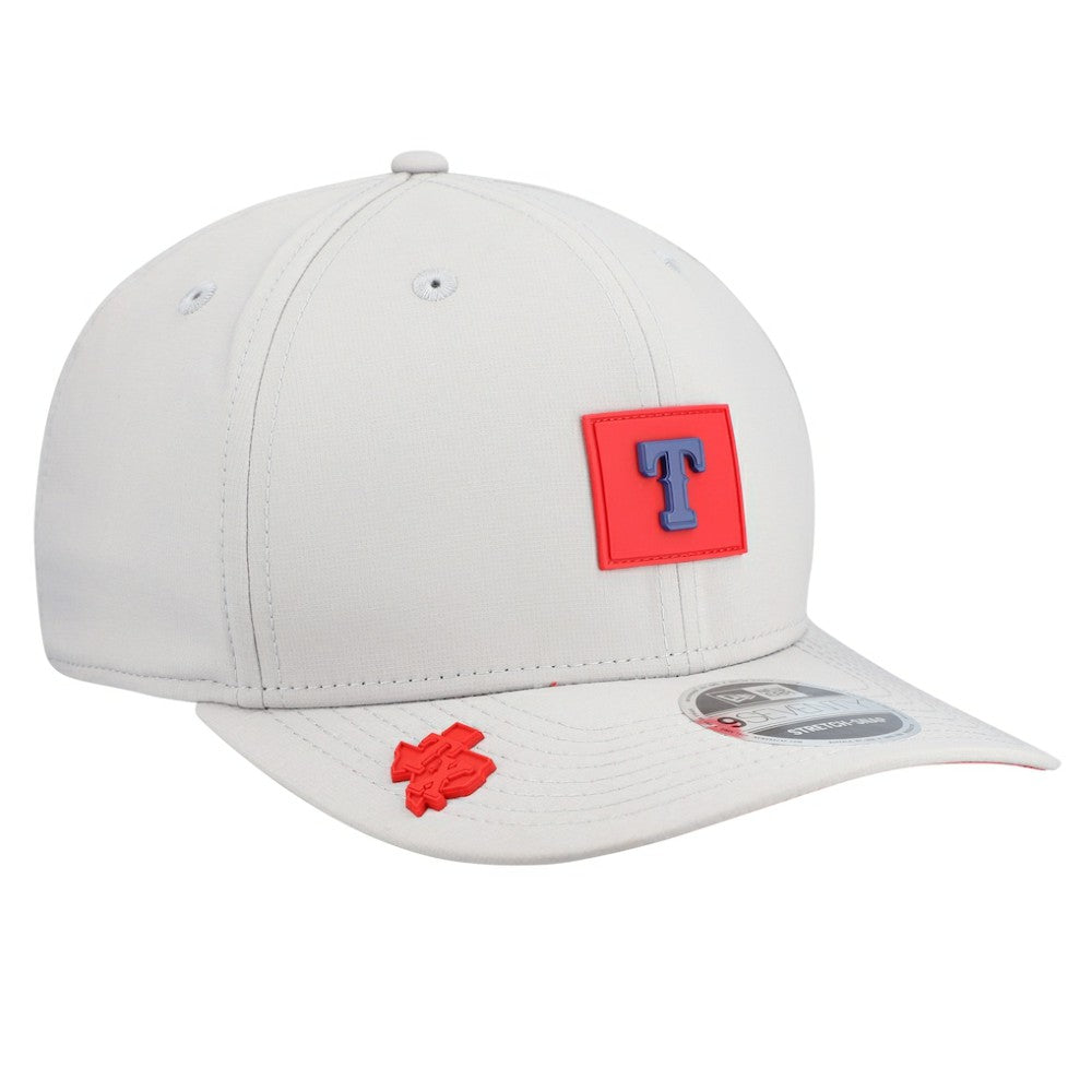 Texas Rangers New Era 2026 Clubhouse 9SEVENTY Adjustable Hat - Gray - New Era Discount