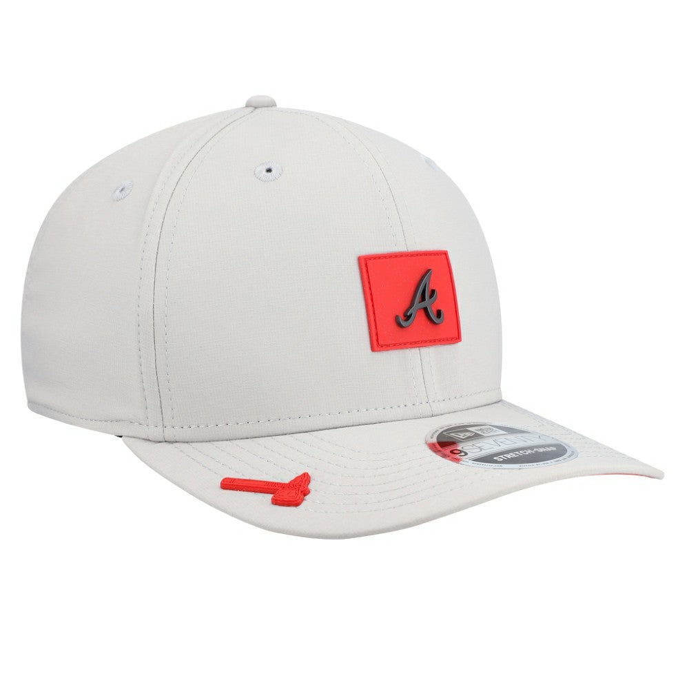 Atlanta Braves New Era 2026 Clubhouse 9SEVENTY Adjustable Hat - Gray - New Era Sale