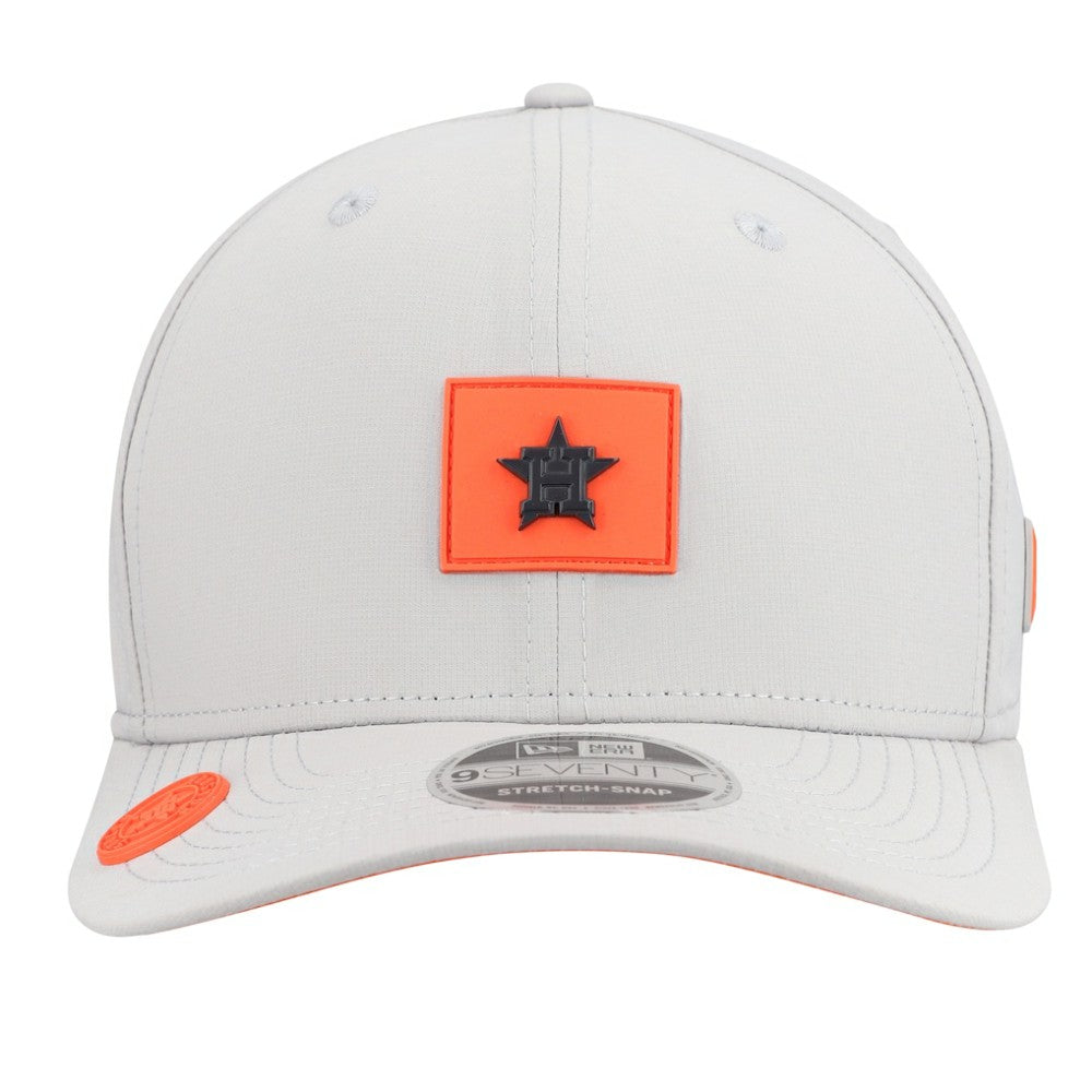 Houston Astros New Era 2026 Clubhouse 9SEVENTY Adjustable Hat - Gray - New Era Discount