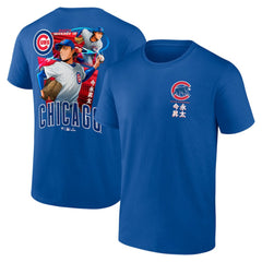 Shota Imanaga Chicago Cubs Anime Graphic T-Shirt - Royal - MLB Online