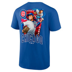 Shota Imanaga Chicago Cubs Anime Graphic T-Shirt - Royal - MLB Online