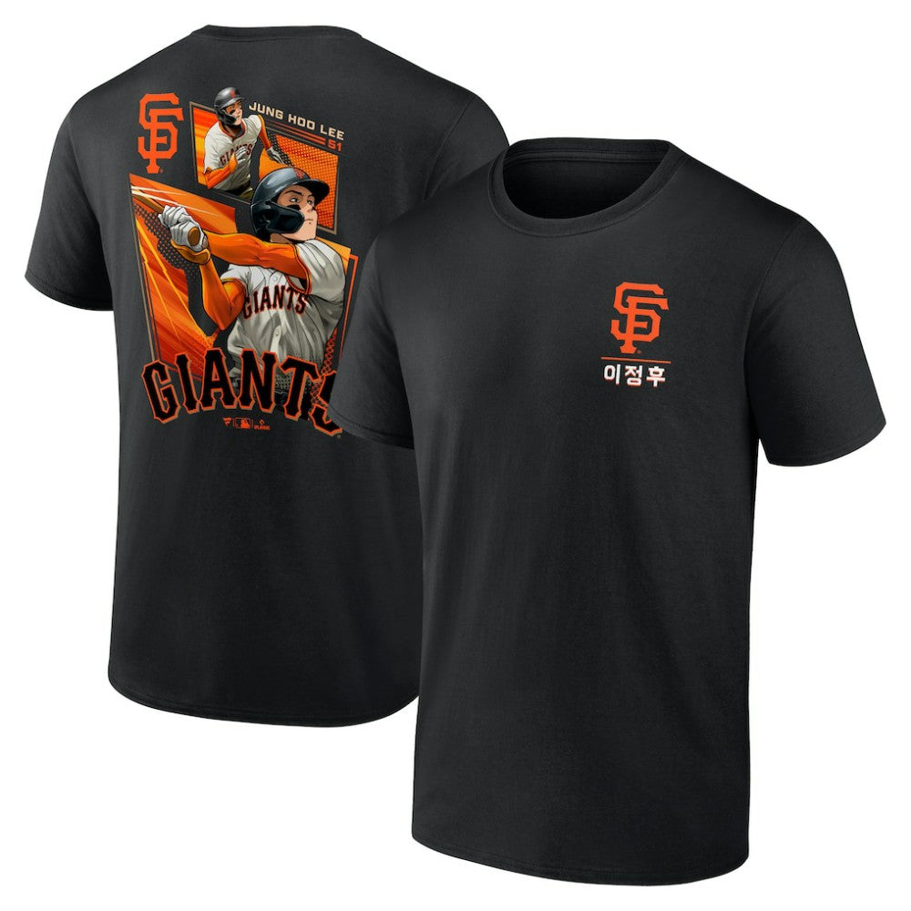 Jung Hoo Lee San Francisco Giants Anime Graphic T-Shirt - Black - MLB Online
