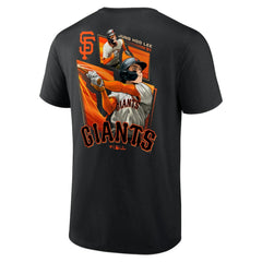 Jung Hoo Lee San Francisco Giants Anime Graphic T-Shirt - Black - MLB Online
